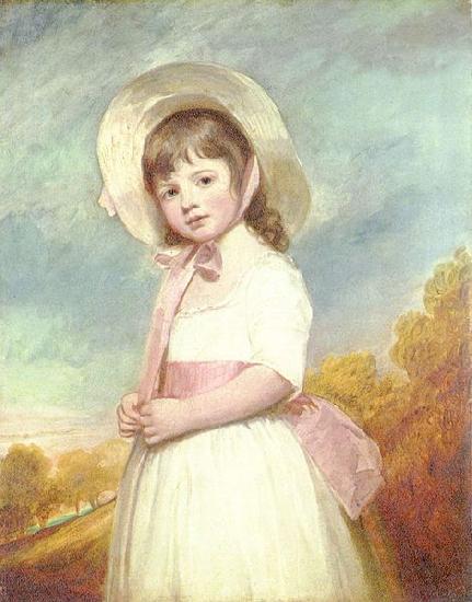 George Romney Portrait of Miss Willoughby oil painting picture